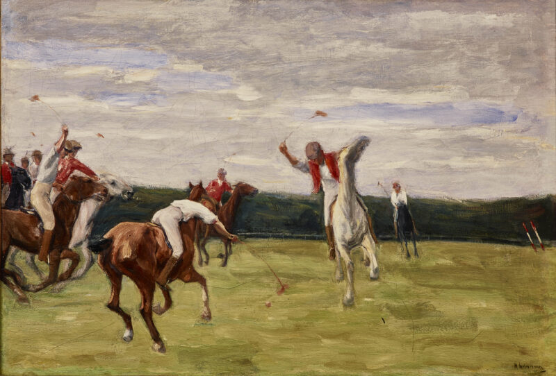 Max Liebermann, Polospieler im Jenischs Park, 1903