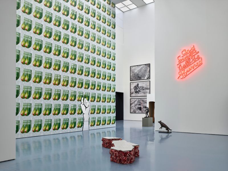 Blick in die Ausstellung 