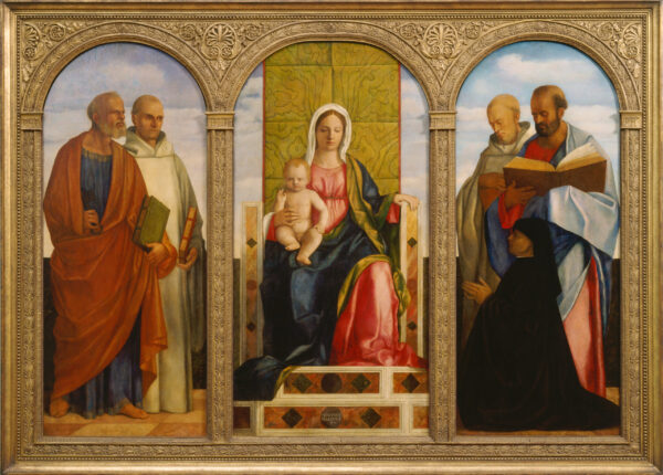 Giovanni Bellini und Werkstatt | Pala Priuli, 1505-1510, Öl und Tempera auf Holz, 131 x 175,8 cm