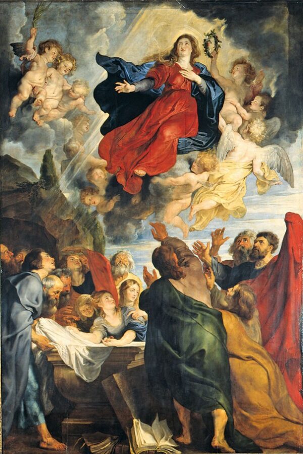 Peter Paul Rubens | Die Himmelfahrt Mariae, um 1616-1618, Öl auf Eichenholz, 429 x 284 cm