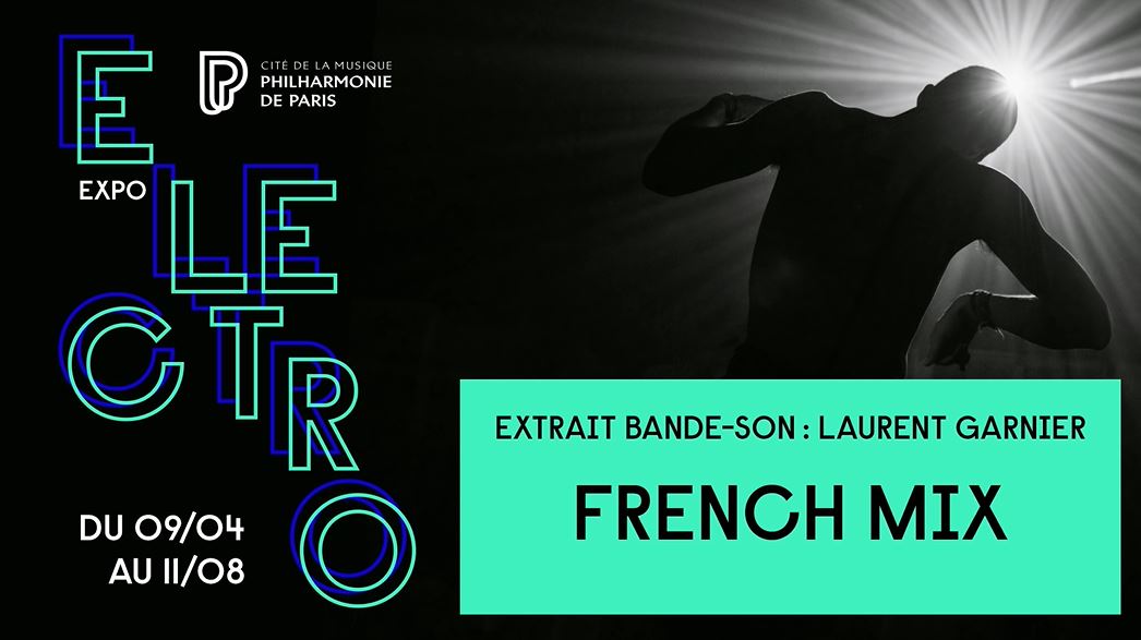Immerse yourself in the sounds of the French electro scene, British house and rave parties and Detroit techno. The music mixes were created by French music producer and DJ Laurent Garnier and you will encounter them again in our exhibition.