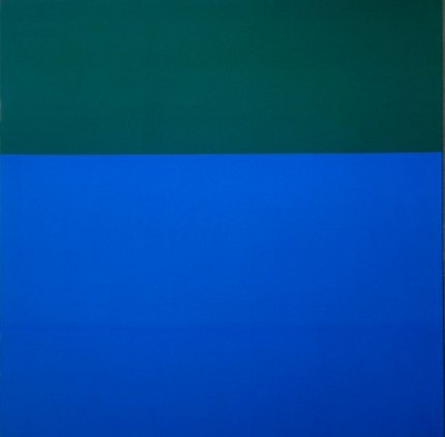 Blinky Palermo | Ohne Titel (Stoffbild), 1969