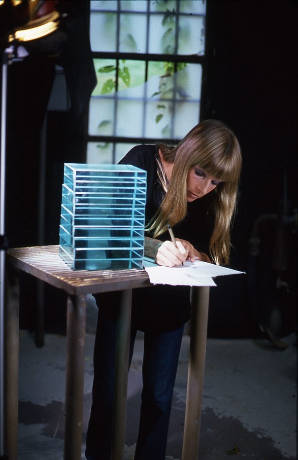 Jutta Cuny, September 1982, Photo: Ruth-Maria Franz