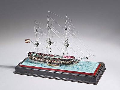 Modell einer Fregatte | vermutlich Venedig, um 1815