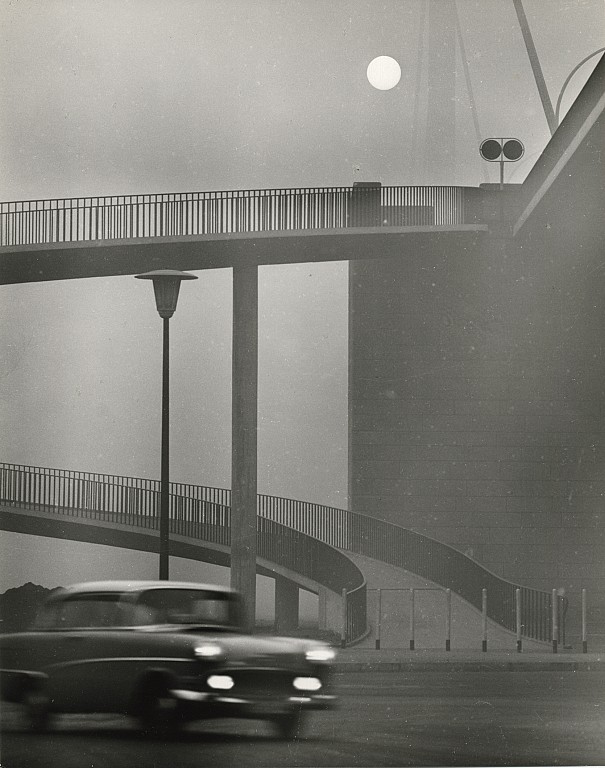 Ludwig Windstosser, Düsseldorf (Fußgängerbrücke), 1950er-Jahre