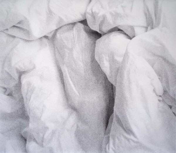 Jan Paul Evers (*1982) | Die Morgenröte der Dinge (Lakenbild), 2019, Silbergelatine-Abzug, Unikat, 117,5 x 102 cm, erworben 2019