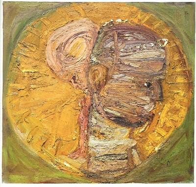 Gustav Kluge (*1947) | Gib dem Kaiser, 1991, Öl auf Leinwand, 200 x 208 cm, erworben 2020