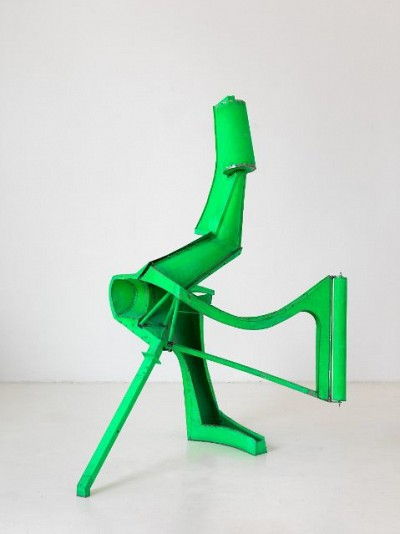 Thomas Kiesewetter (* 1963) | Untitled, 2004, Blech, Farbe, 215 x 142 x 160 cm, Unikat, erworben 2021