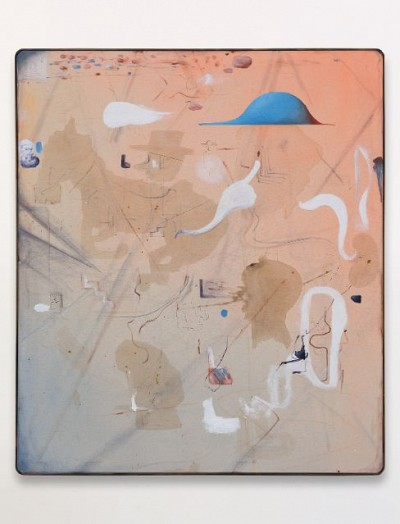 Roy Mordechay (*1976) | Visitors #05, 2019, Öl, Acryl, Pastell und Aquarell auf Leinwand, 151 x 136 cm, erworben 2021