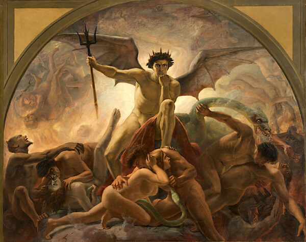 Friedrich Wilhelm von Schadow und Schüler, Purgatorium – Paradies – Hölle (Triptychon 