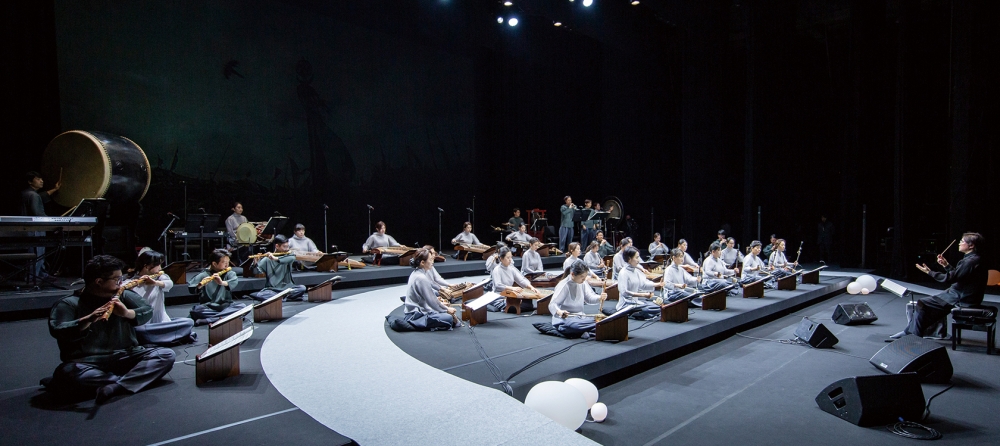 Gyeonggi Sinawi Orchestra , © Gyeonggi Sinawi Orchestra