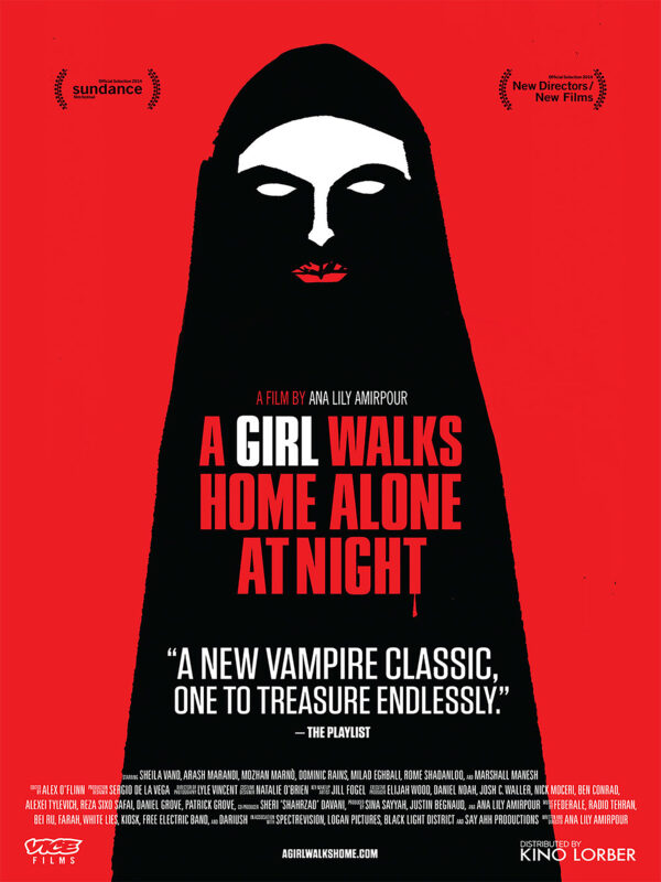 Ana Lily Amirpour, A Girl Walks Home Alone at Night, 2014,Filmplakat, mit freundlicher Genehmigung von: DFF - Deutsches Filminstitut & Filmmuseum, Frankfurt am Main/ Plakatarchiv