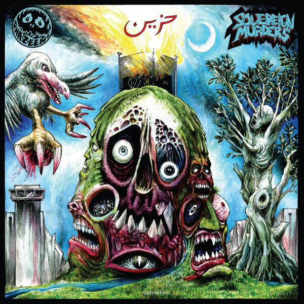 Hazeen, Sovereign Murders, 2022, Plattencover, ©Safdar Ahmed, Piranha Records