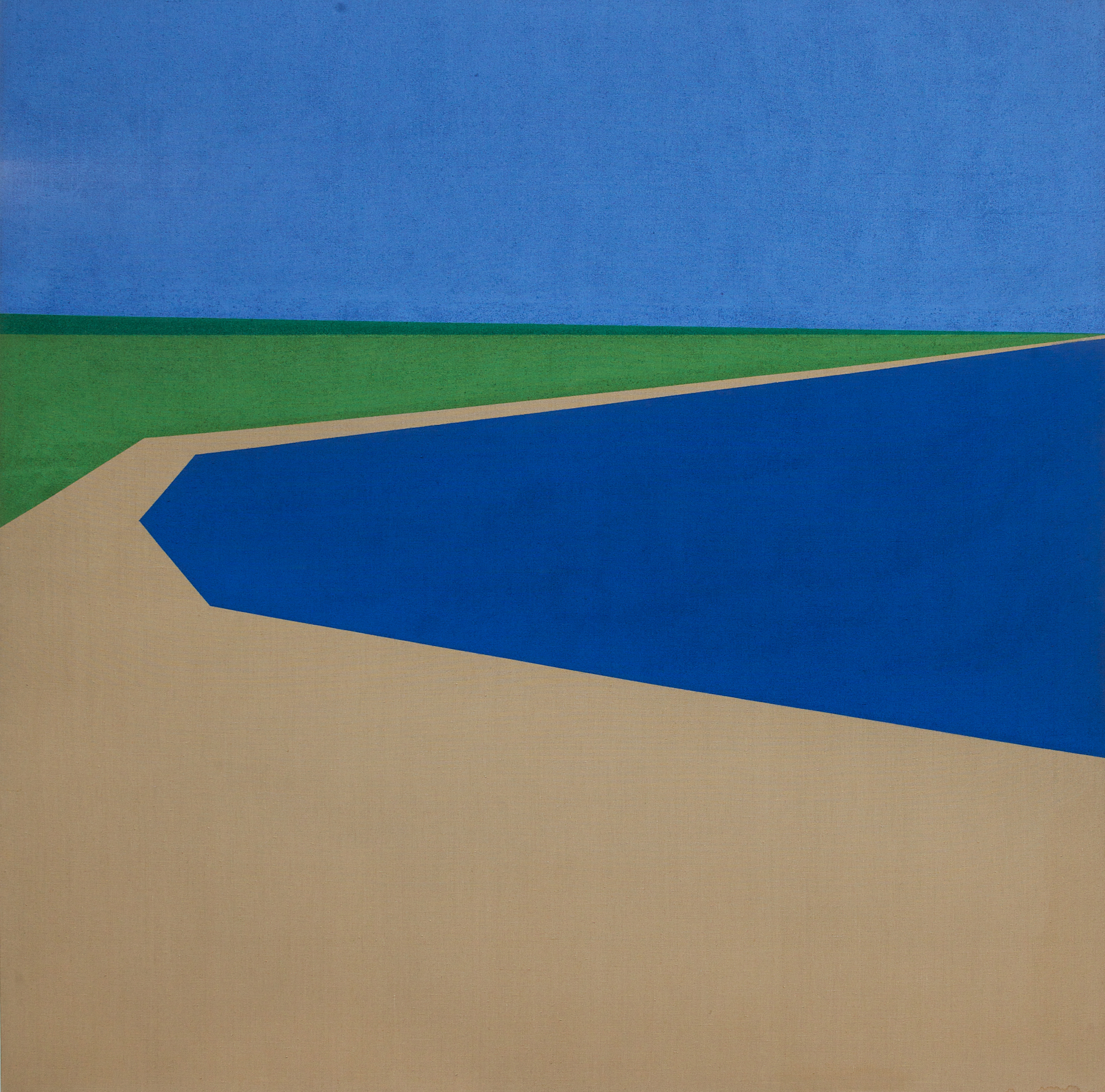 Wagner, Merrill, geb. 1935 Untitled. 1966 245 x 245 cm Kunstpalast, Düsseldorf, Künstlerrechte: © Merrill Wagner Foto: Kunstpalast - Horst Kolberg – ARTOTHEK