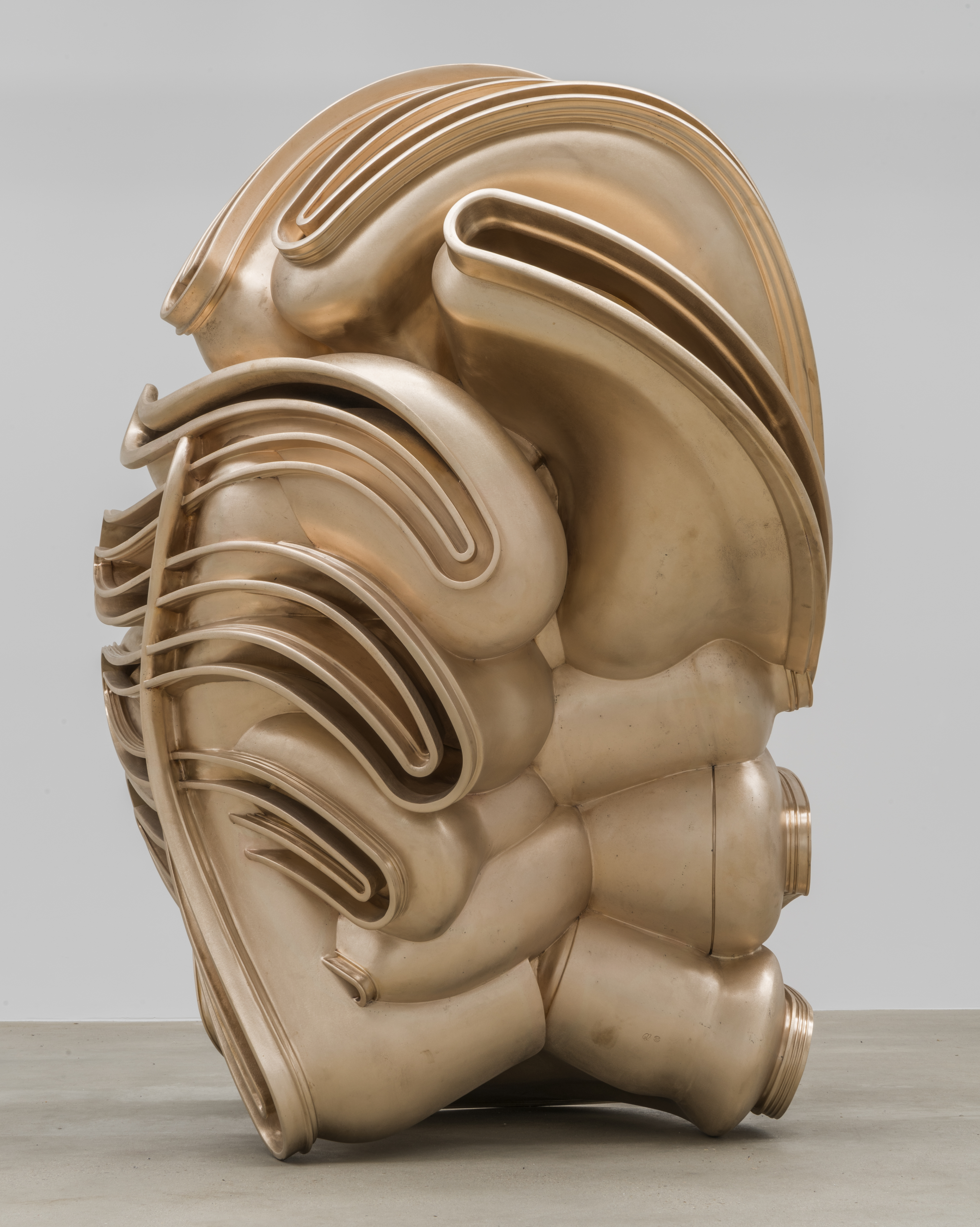 Tony Cragg, Migrant #01, 220x150x147, Bronze, 2015, Foto: Charles Duprat, VG Bildkunst, 2023