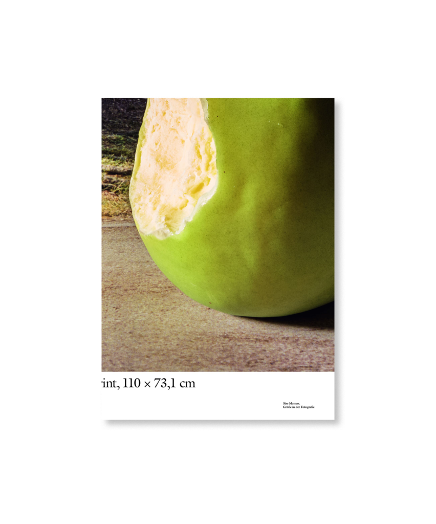 Katalog Size Matters. Größe in der Fotografie