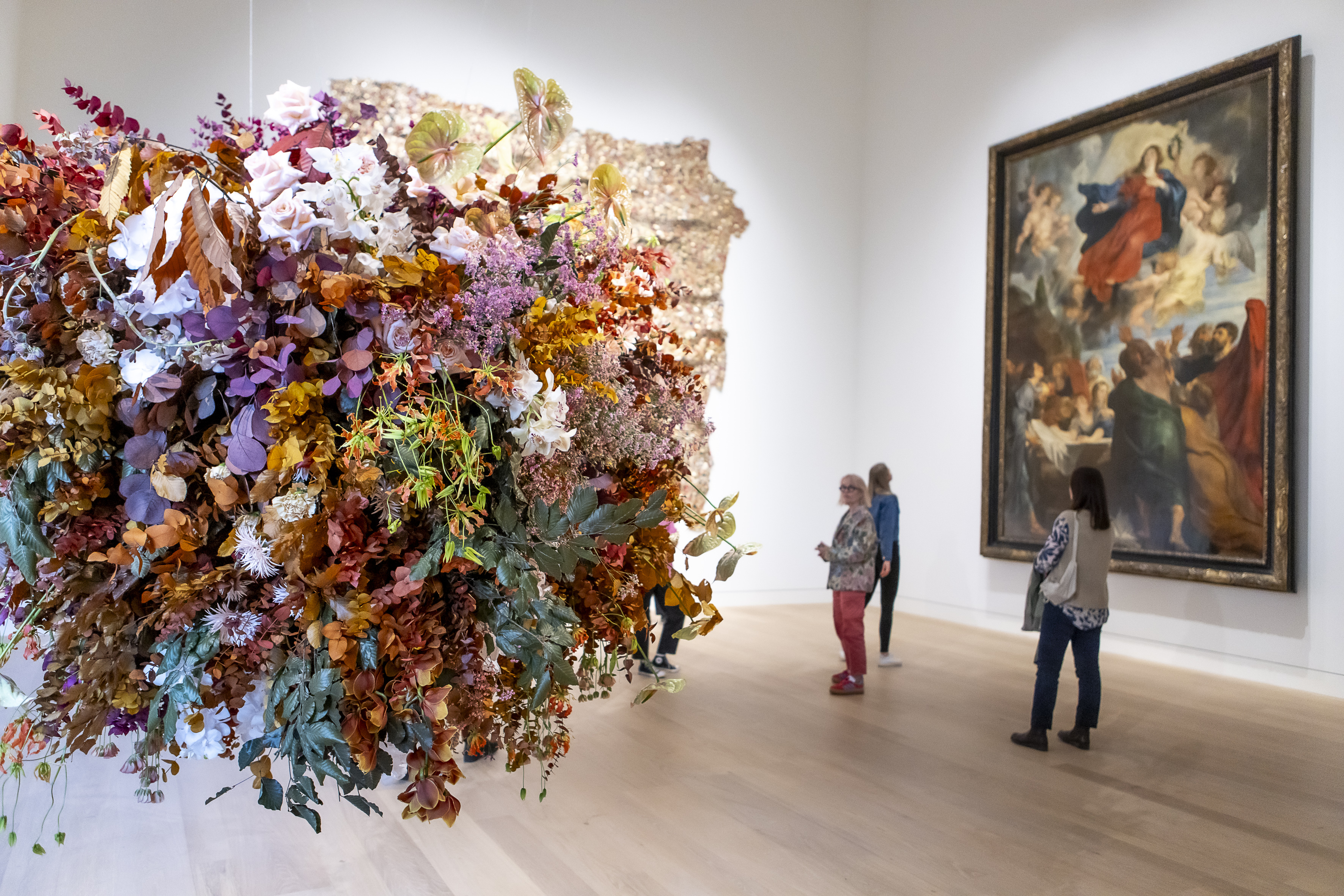 Die Tannendiele mit ihrem Werk Cloud vor der Himmelfahrt Mariae von Rubens, Foto: Anne Orthen