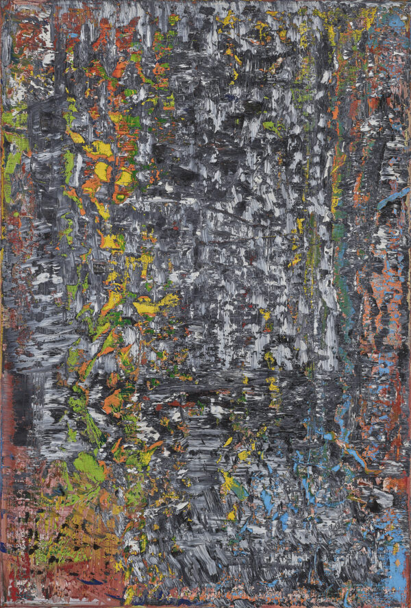 Gerhard Richter, Abstraktes Bild, 2017, Öl auf Leinwand, 155 x 150 cm, Olbricht Collection (c) Gerhard Richter 2024 (0064)