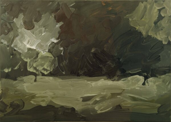 Gerhard Richter, Skizze zu 'Parkstück', 1971, Öl auf Karton, 61 x 86 cm, Olbricht Collection (c) Gerhard Richter 2024 (0041)_