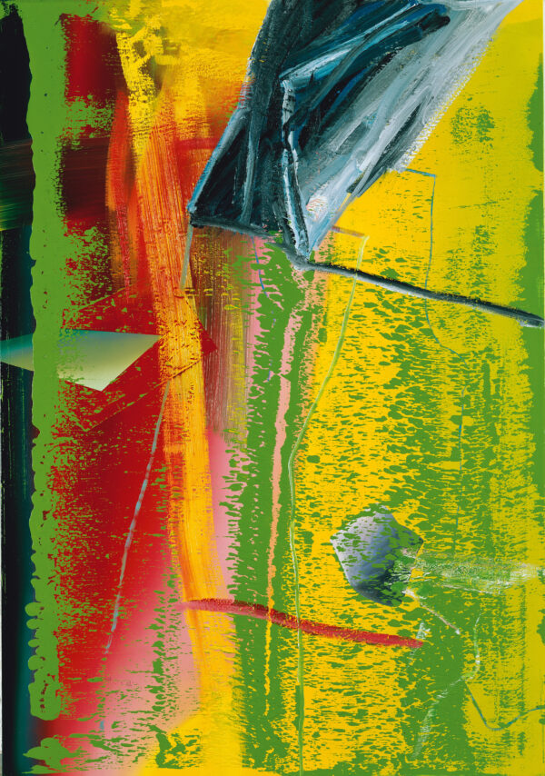 Gerhard Richter, Abstraktes Bild, 1982, Öl auf Leinwand, 200 x 140 cm, Sammlung Stiftung (c) Gerhard Richter 2024 (0028)