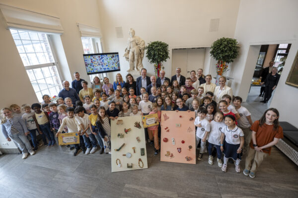 Adam Riese Schule Löwenklasse 3b und Mathias Claudius Schule Klassen 3d und 4 b Photo: Andreas Endermann