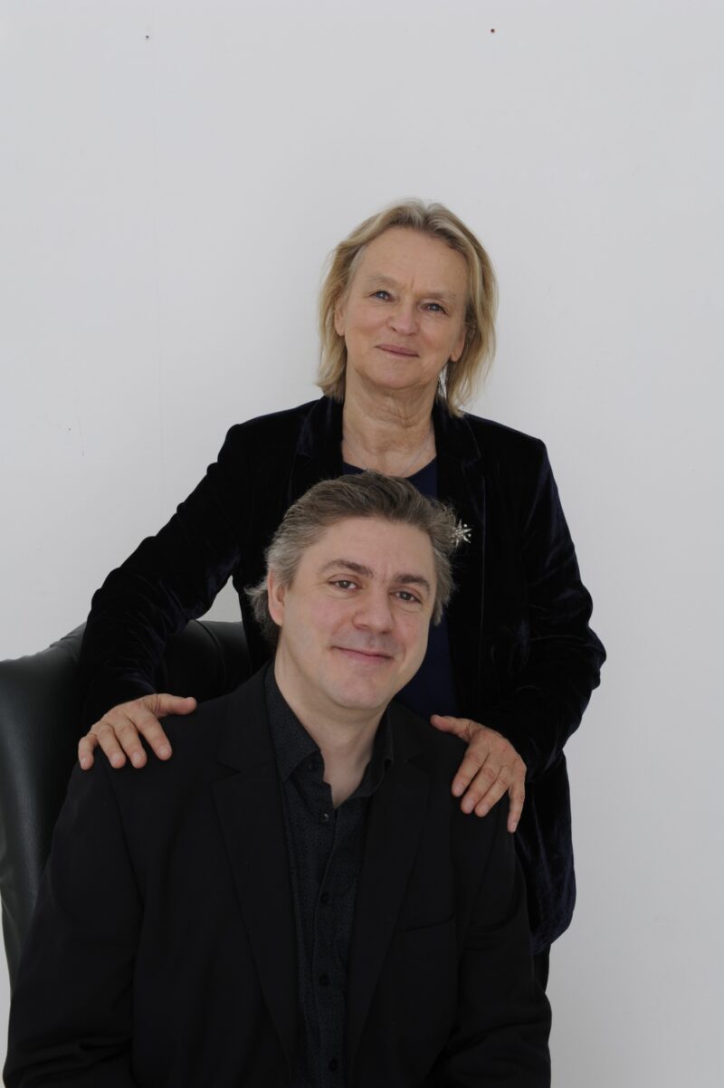 Elke Heidenreich und Marc Aurel Floros © Ilona Klimek