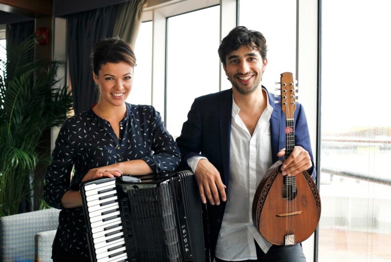 Ksenija Sidorova und Avi Avital, © privat