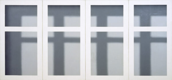 Fenster, 1968, Öl auf Leinwand