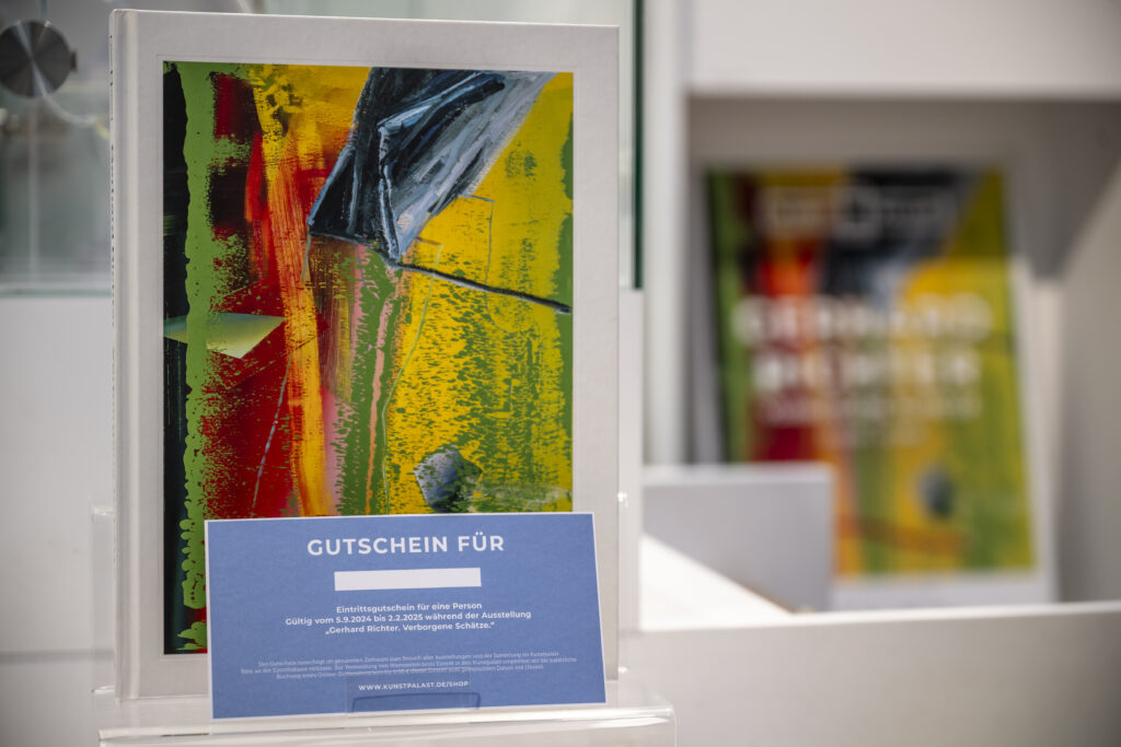 Katalog und 2 Eintrittsgutscheine Gerhard Richter. Verborgene Schätze