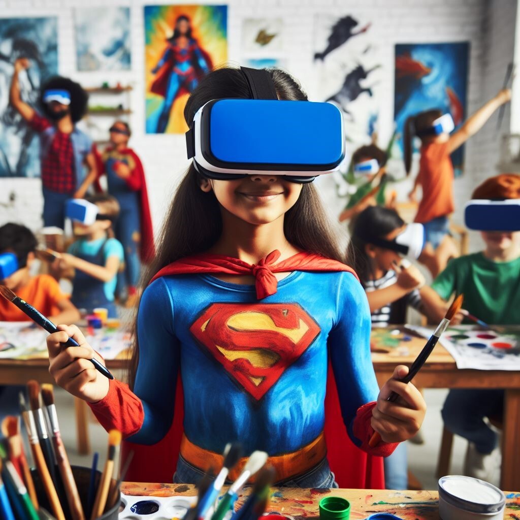 Workshop - A Wonderful Virtual Superhero World - 30.11.2024