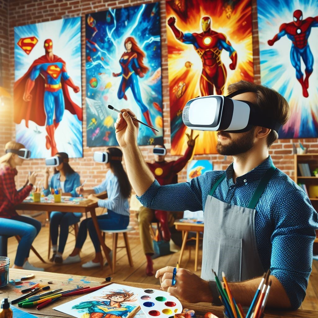 Workshop - A Wonderful Virtual Superhero World - 7.11.2024