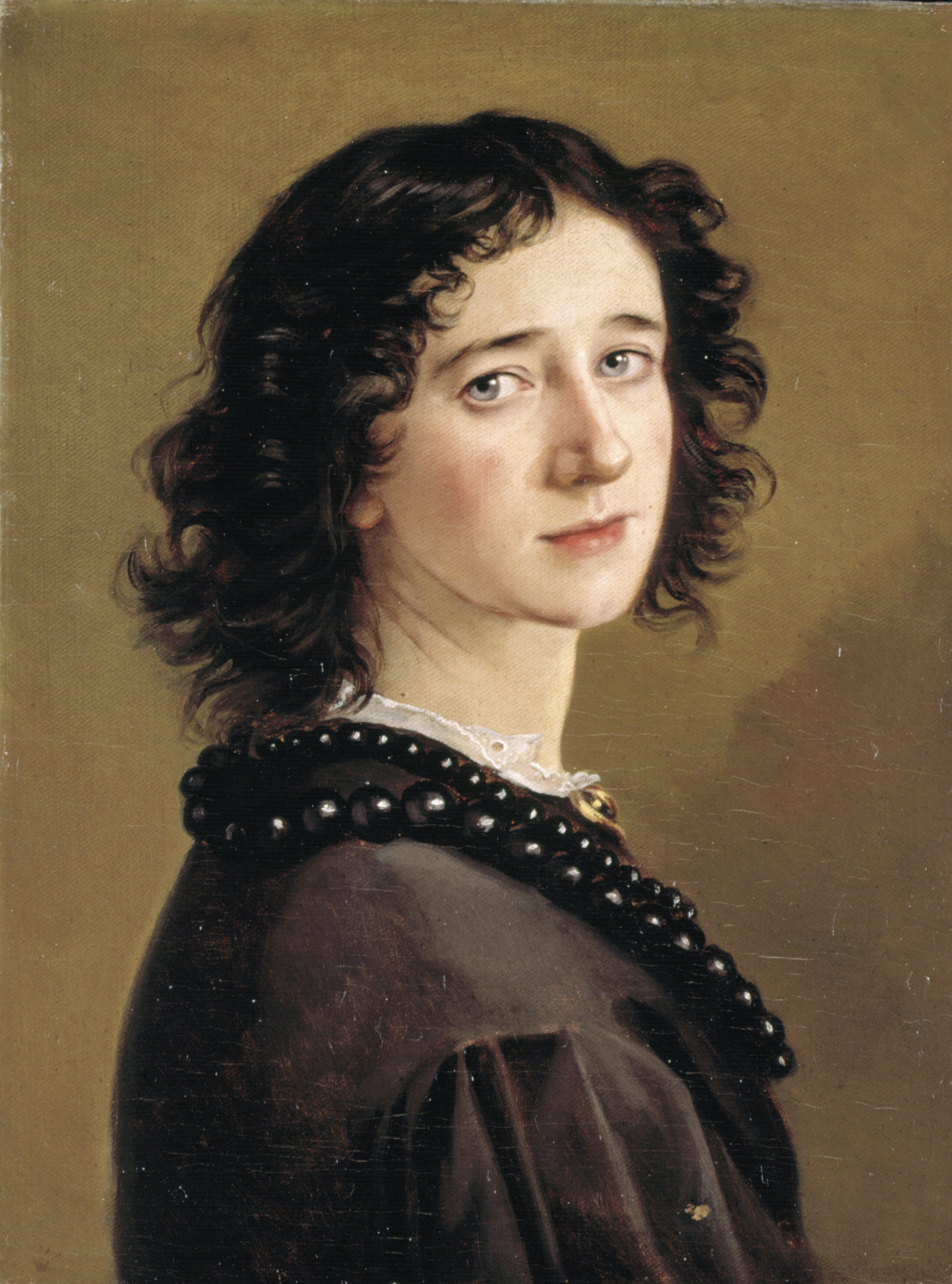 Mathilde Dietrichson, Selbstporträt, 1865
