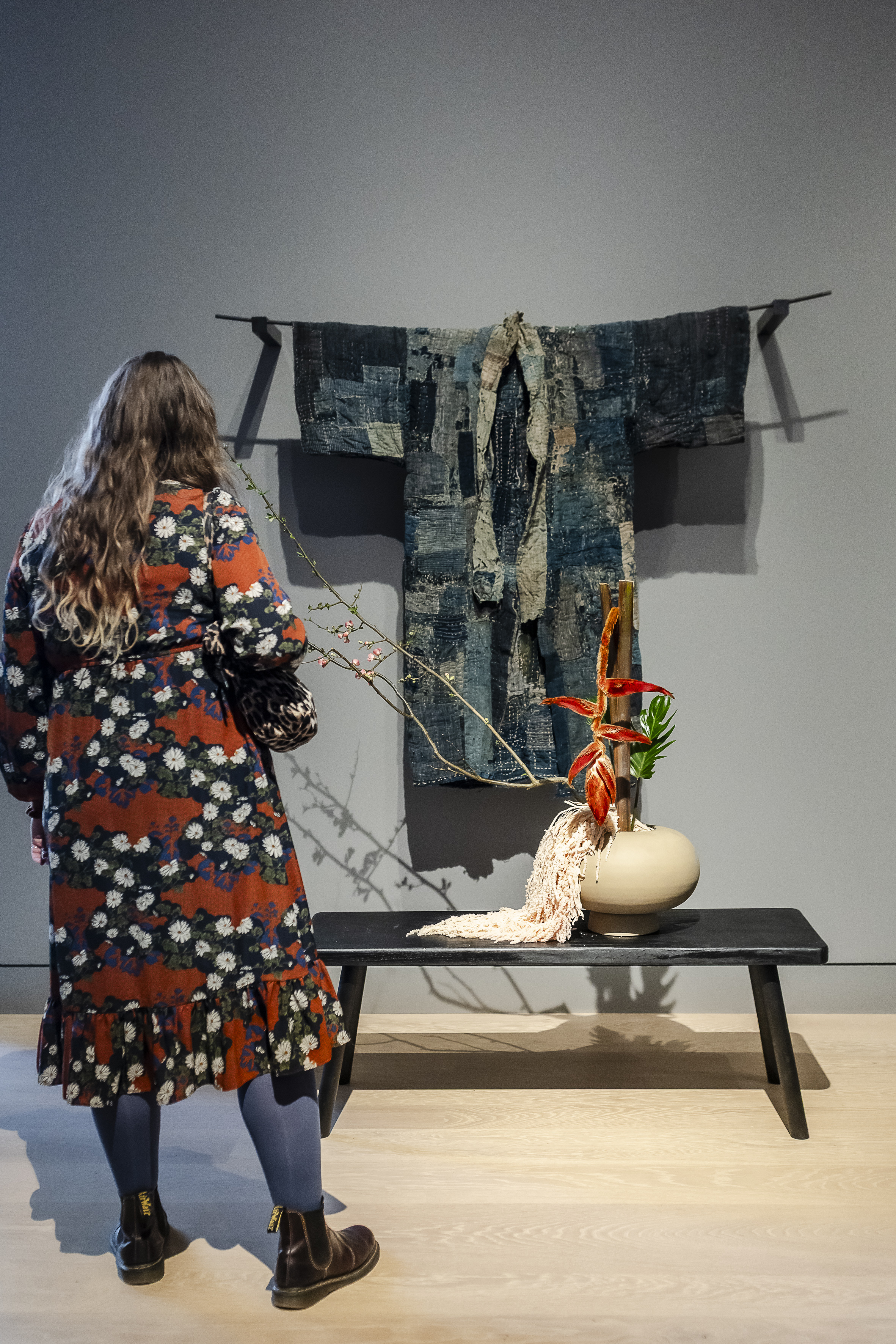 Octoberfirst, Nina Gehrke, IKEBANA, Boro Kimono, Foto Anne Orthen