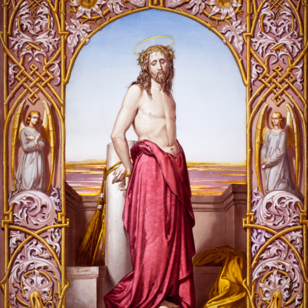 John Thompson Campbell, Christus an der Geißelsäule, Newcastle Upon Tyne, England, 1852