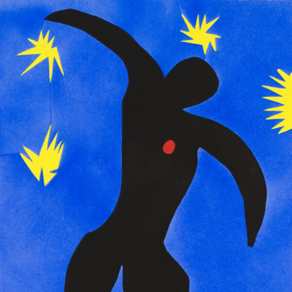 Henri Matisse, Ikarus, Tafel VIII aus der Folge Jazz (Buch aus zwanzig Illustrationen sowie Texten), 1947