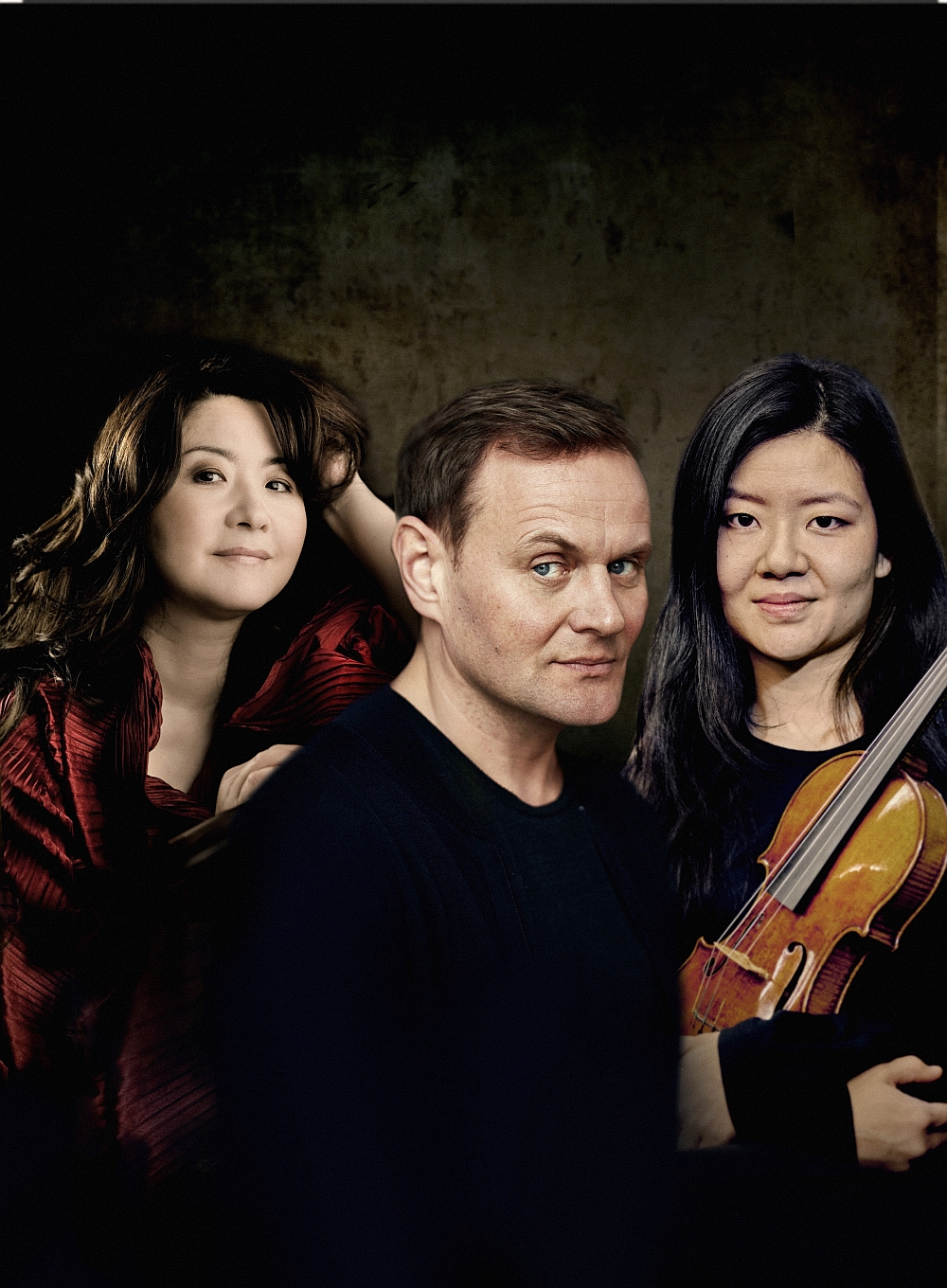 Hideyo Harada, Devid Striesow und Mayumi Kanagawa © Arens/Schult/Marin