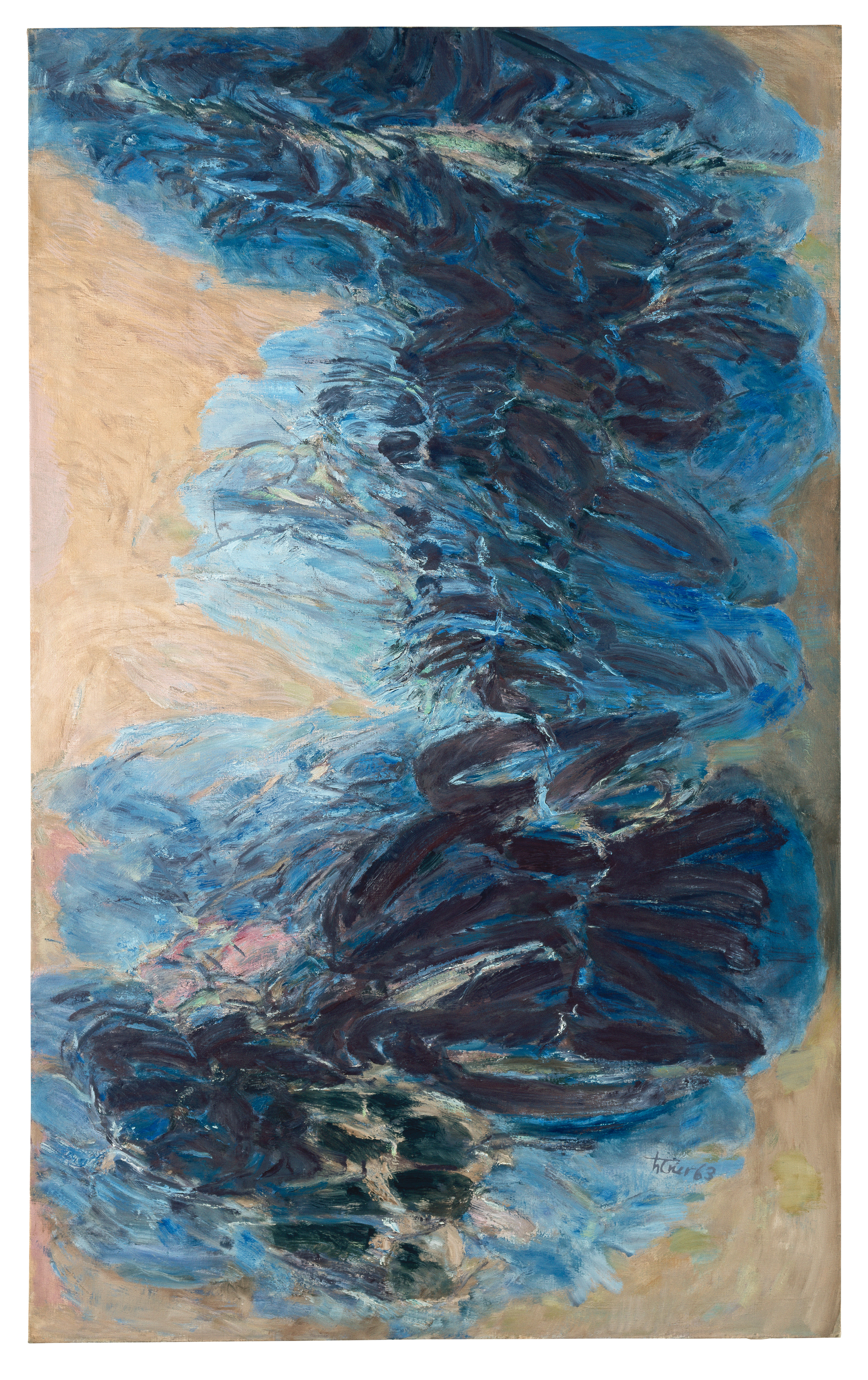 Hann Trier, Schwimmen III, 1963