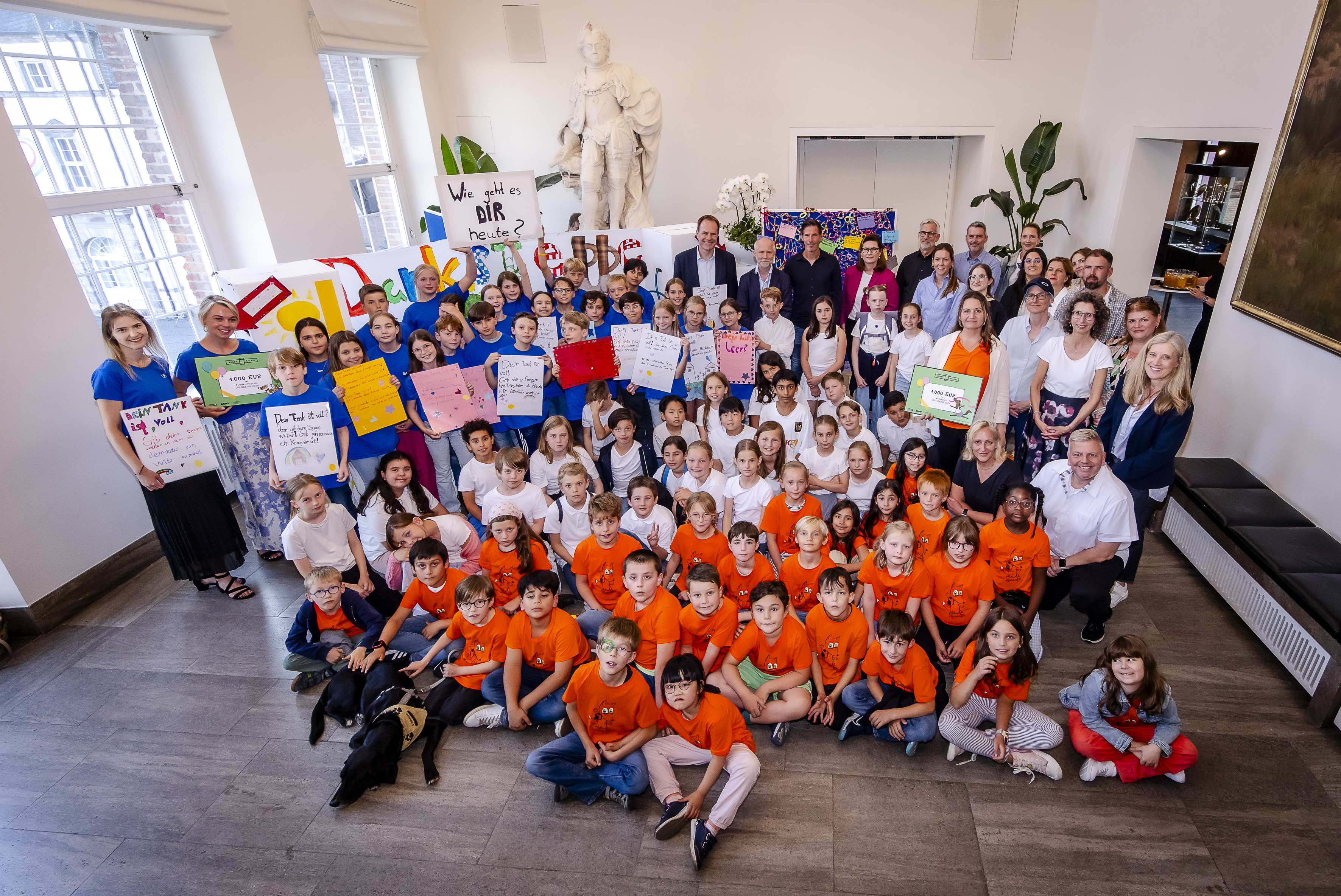 Gewinnerklassen der KLEINEN. Foto Anne Orthen