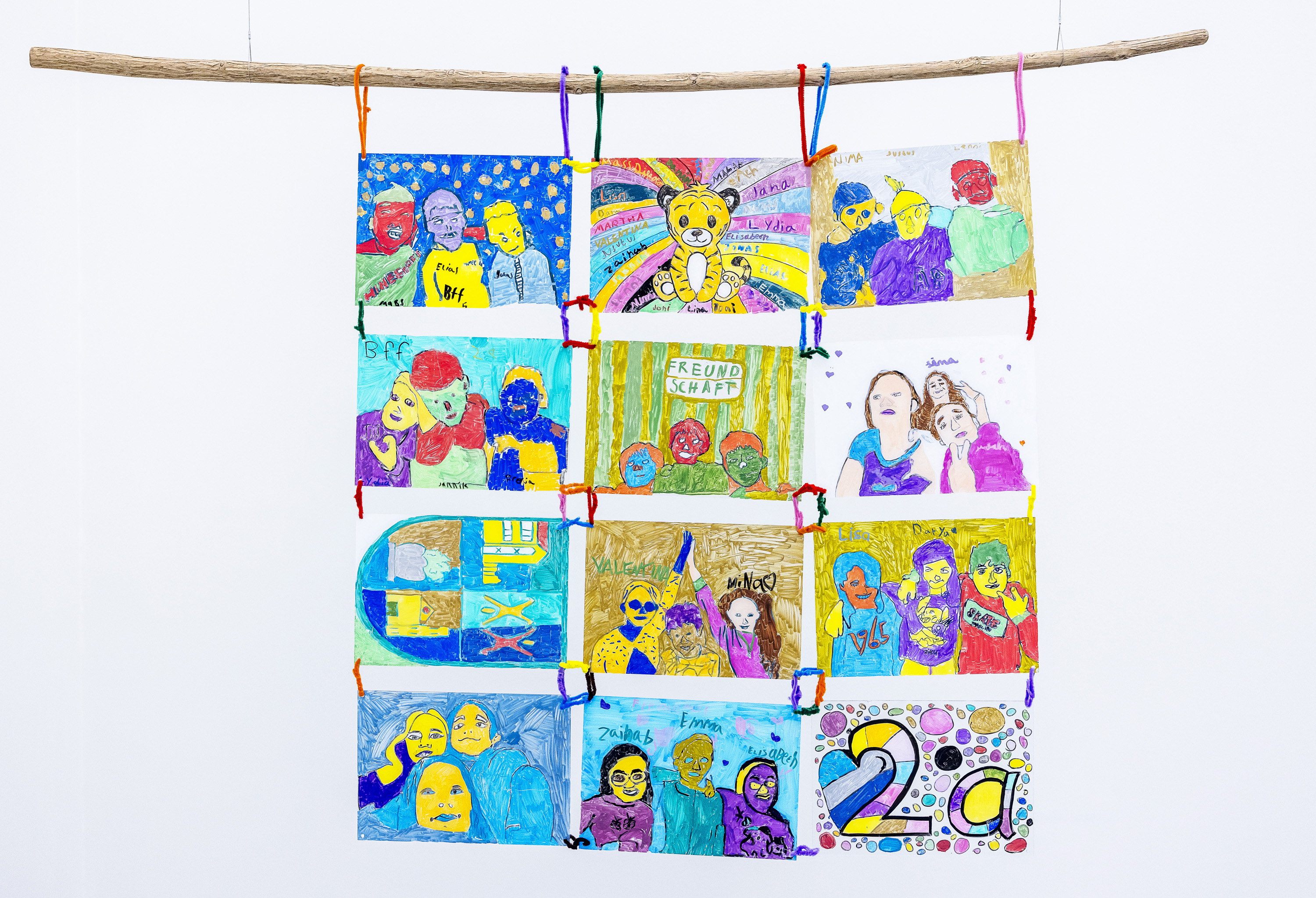 St Franziskus Schule, Klasse 2a, Foto Anne Orthen