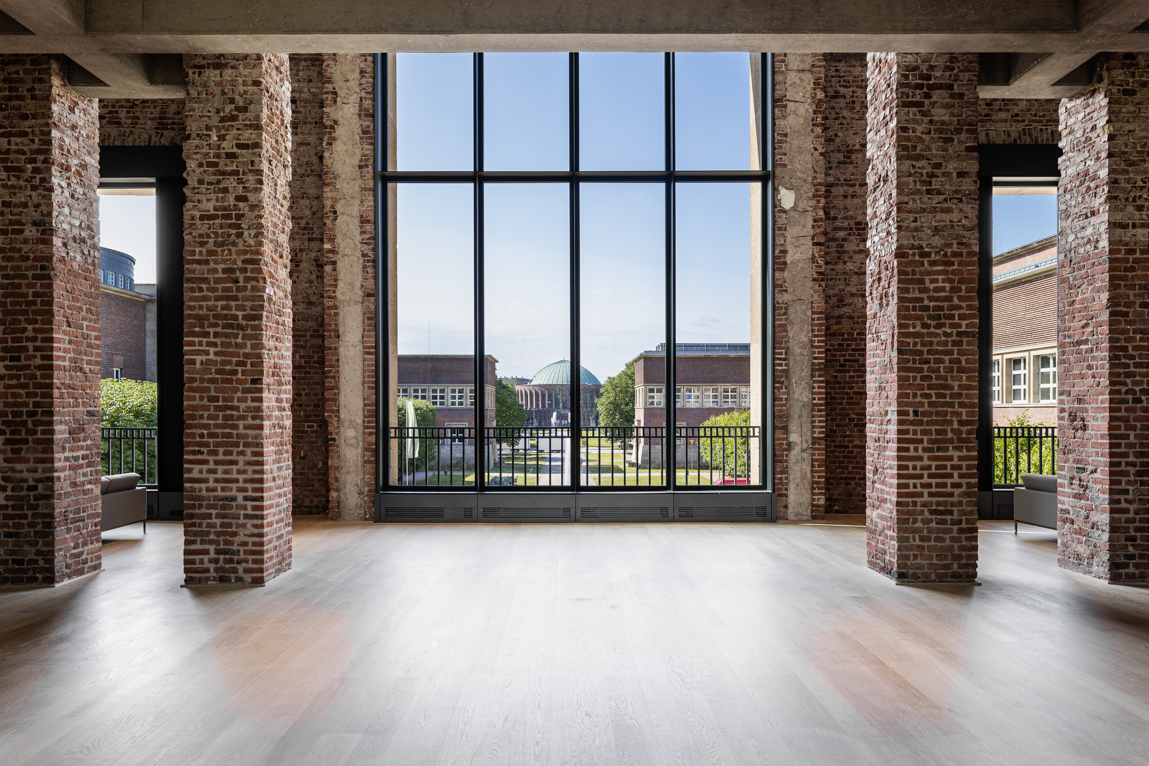 Blick aus dem TEEKANNE-Belvedere