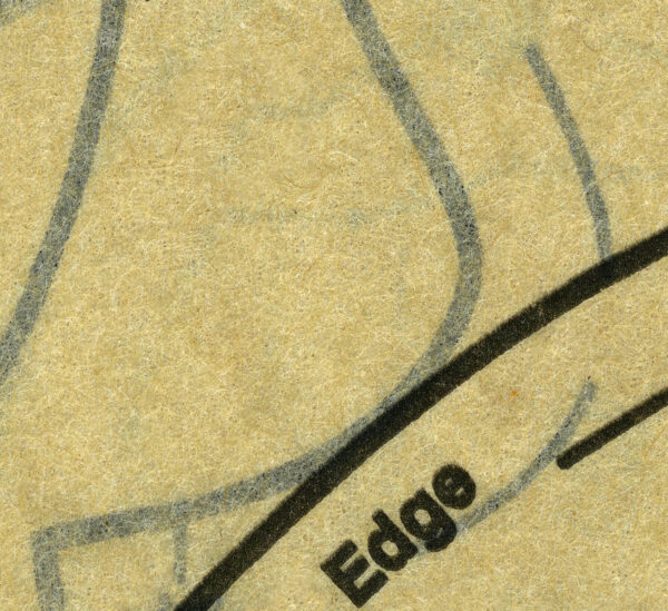 Erica Baum, Edge 33, 2019 © Erica Baum, Courtesy of the artist and Klemm's, Berlin