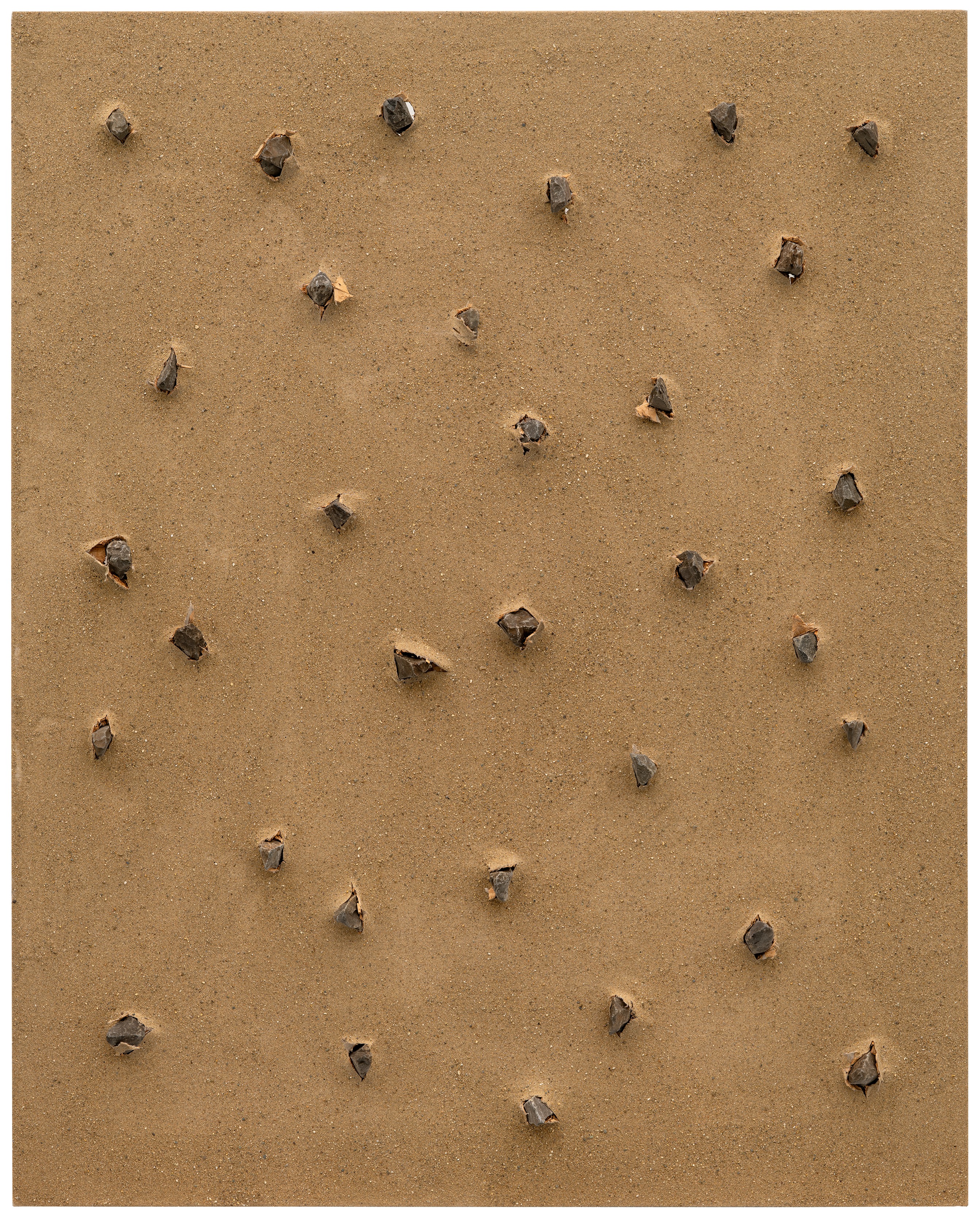 Otto Piene, Asche und Diamant, 1994-1995