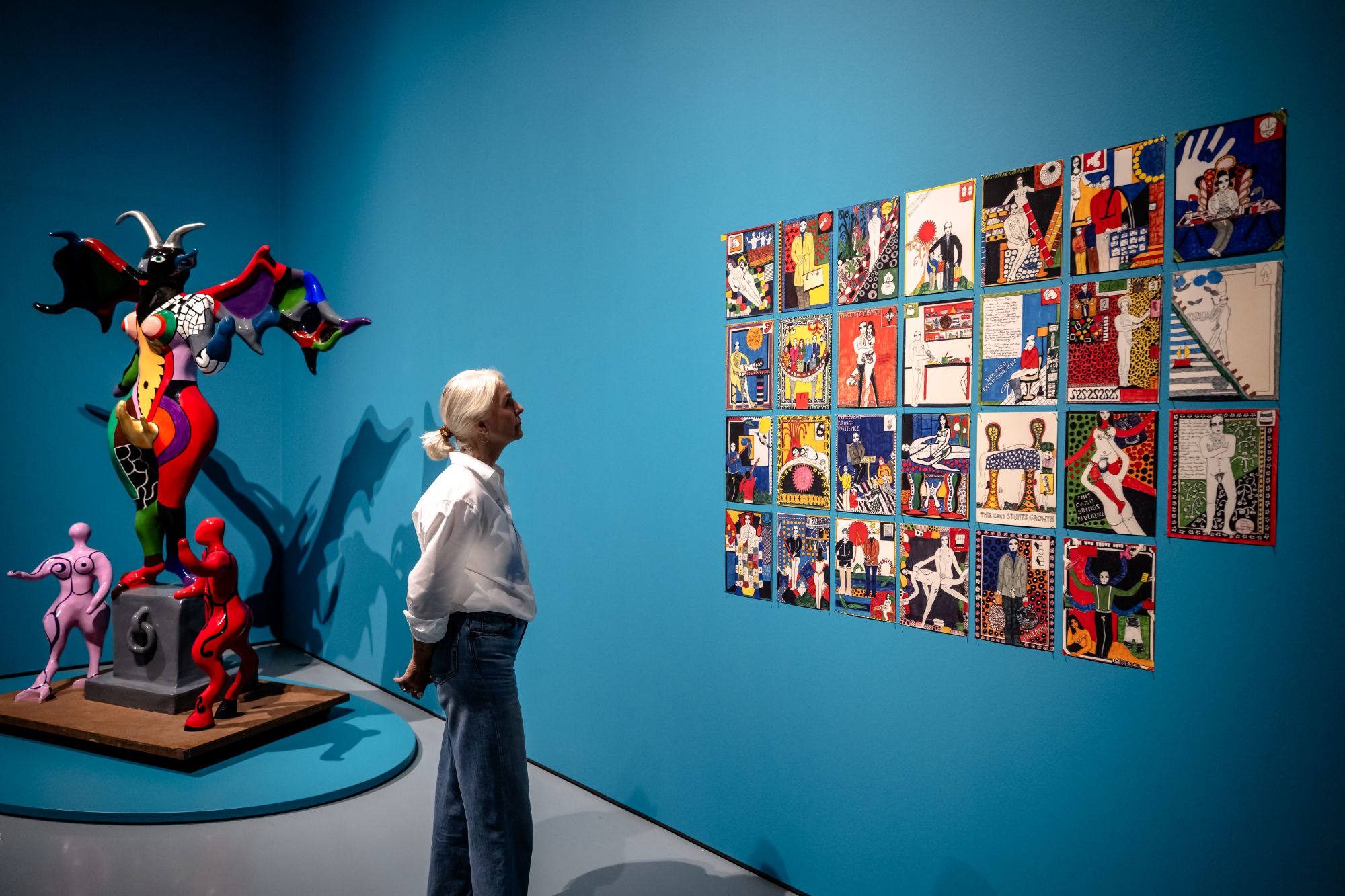Blick in die Ausstellung „Niki de Saint Phalle. Dream Machine“, Foto: Andreas Endermann