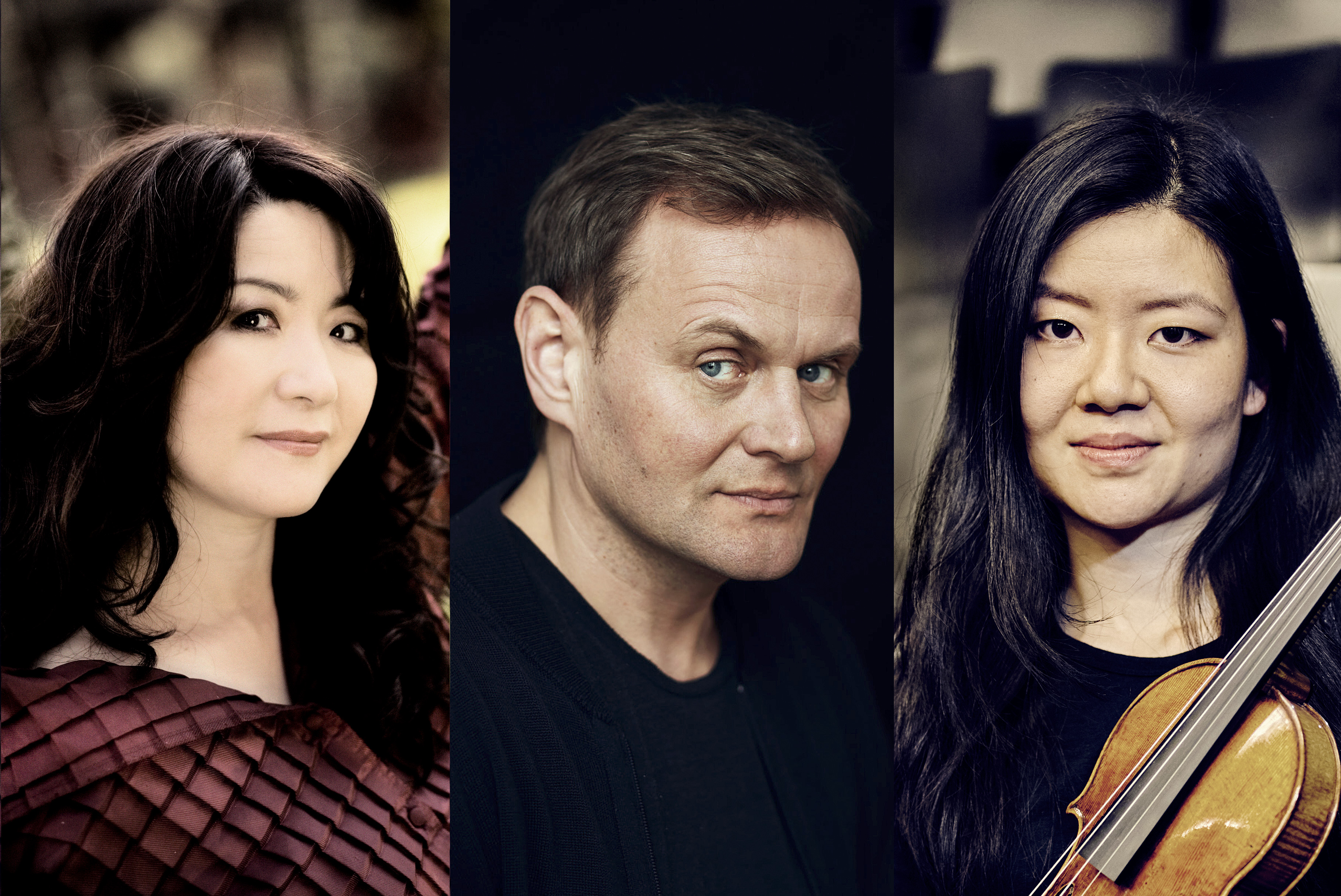 Hideyo Harada, Devid Striesow und Mayumi Kanagawa © Arens/Schult/Marin