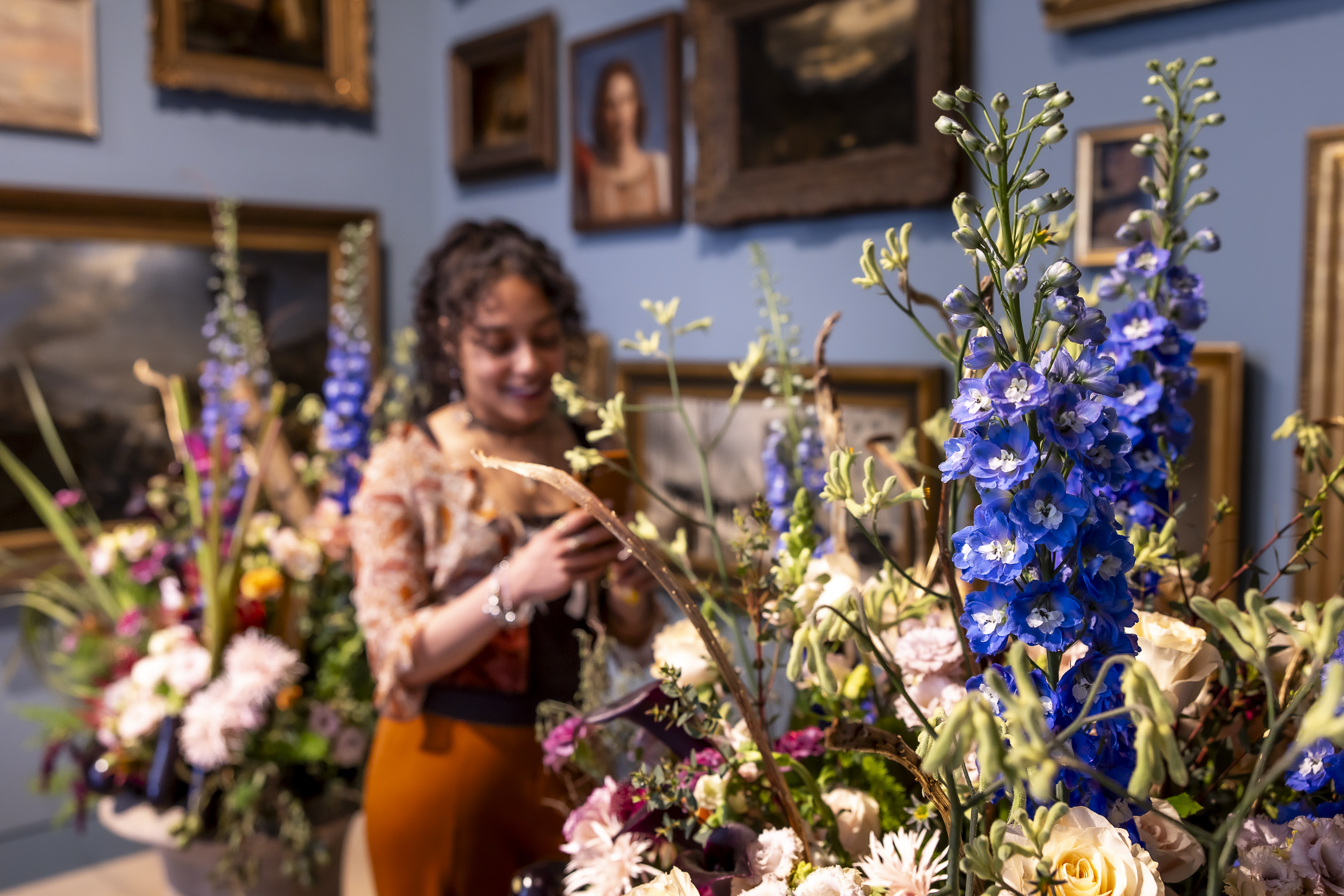 Düsseldorfer Blumen, Alla Mandic und Team, Nymph Blumendesign, Raum Düsseldorfer Malerschule ao
