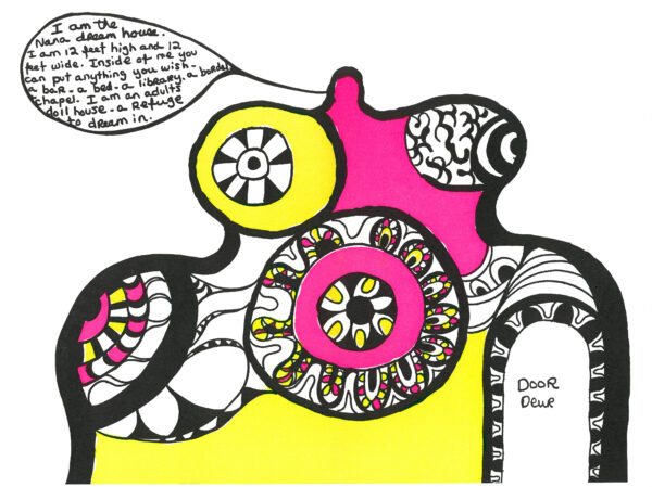 I am the Nana Dream House, 1967, Druck, © Niki Charitable Art Foundation / VG Bild-Kunst, Bonn 2025