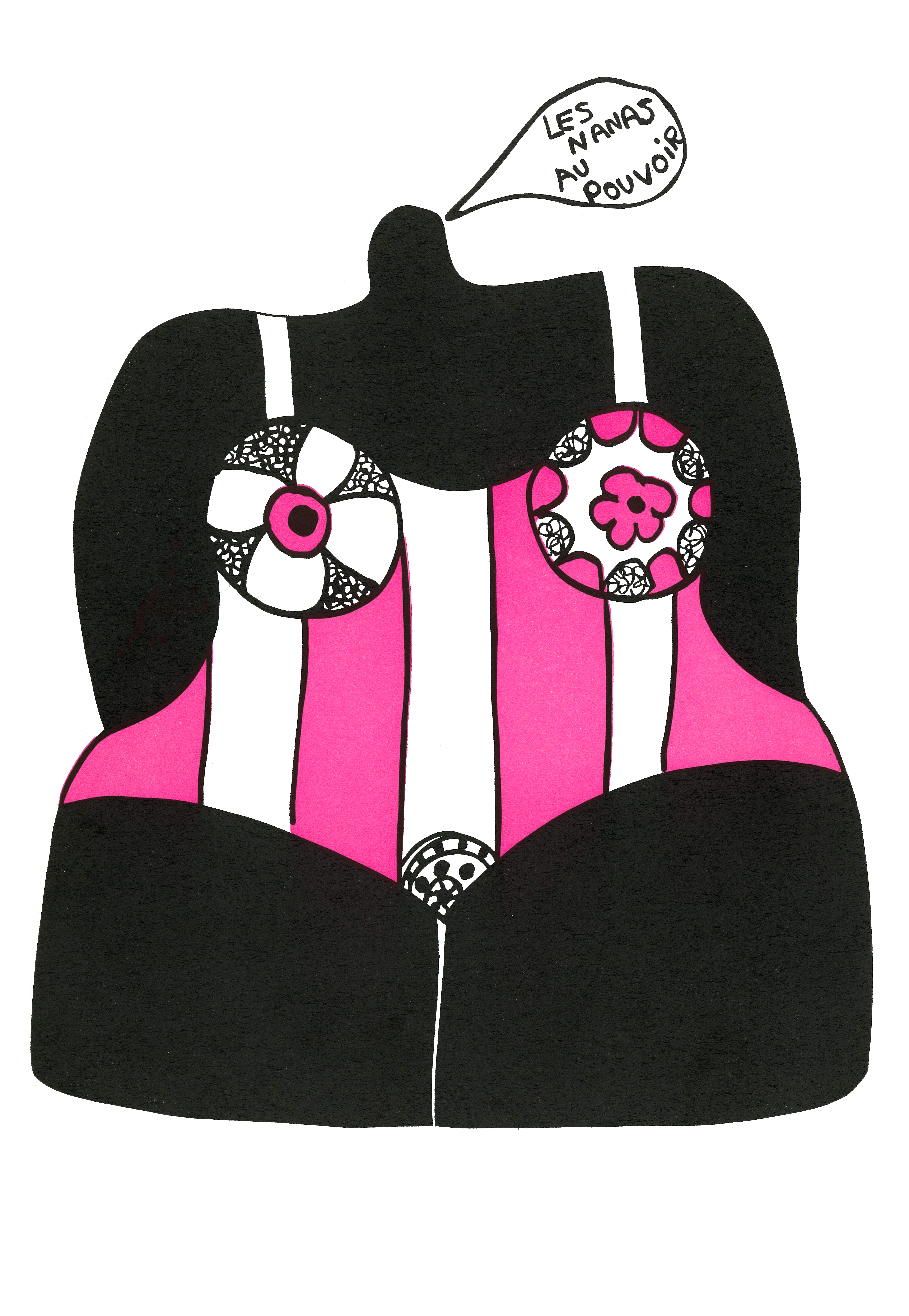 Nana, Pink, © Niki Charitable Art Foundation / VG Bild-Kunst, Bonn 2025