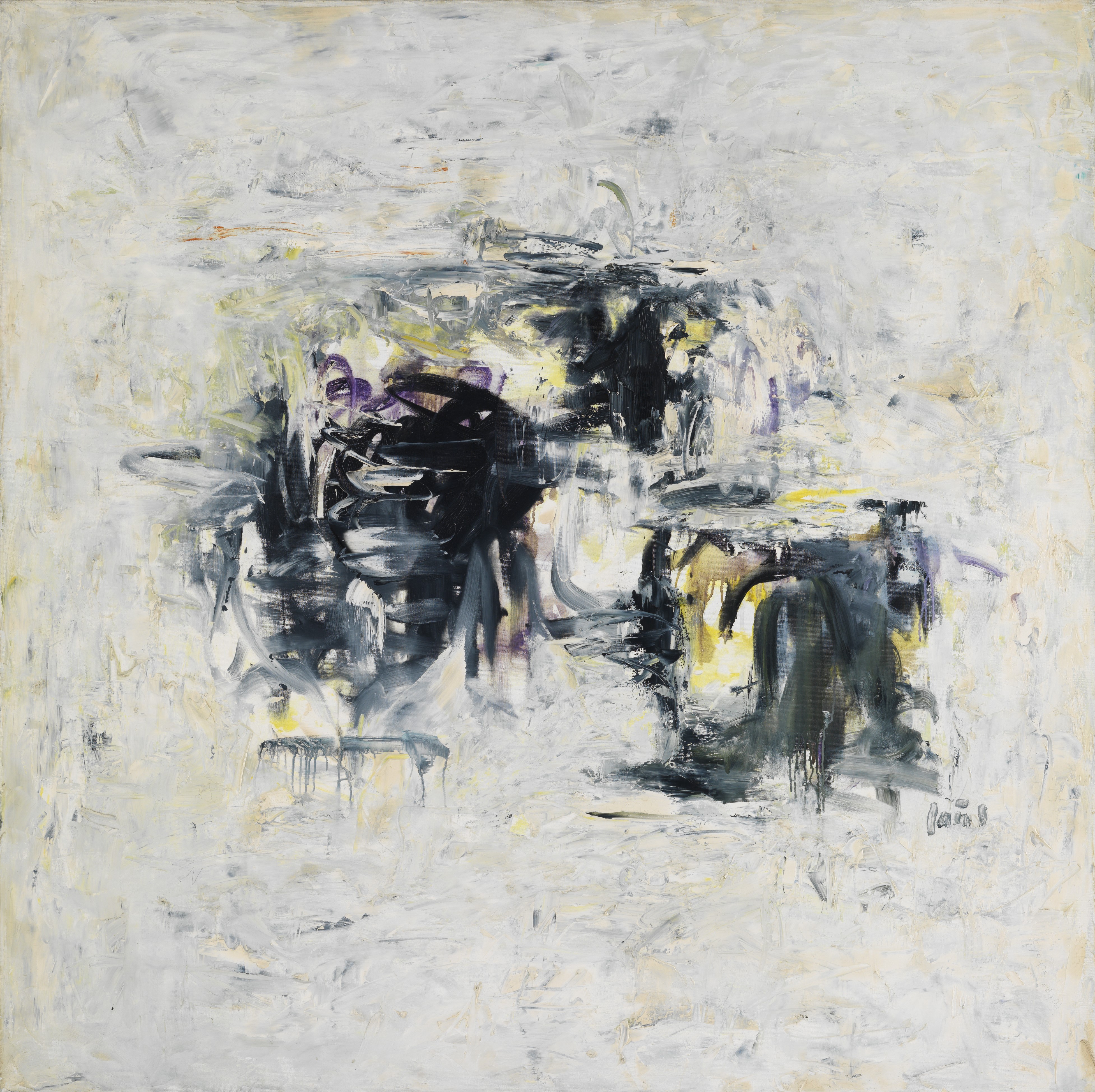 Winfred Gaul, Farbe und Bedeutung 1, 1958, Öl auf Leinwand, 140 x 140 cm, © VG Bild-Kunst, Bonn, Foto: Achim Kukulies