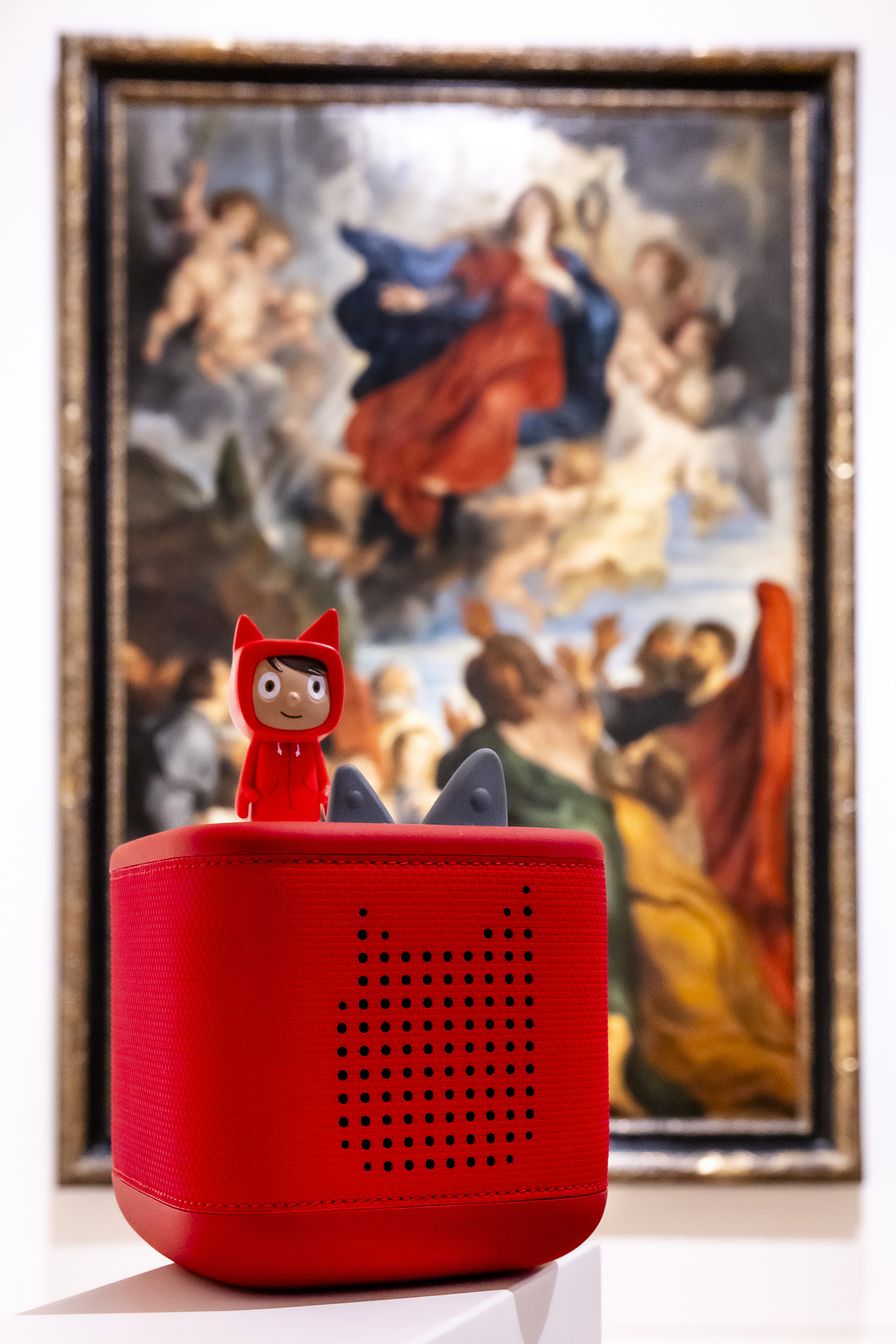 Toniebox in unserer Sammlung, Foto: Anne Orthen