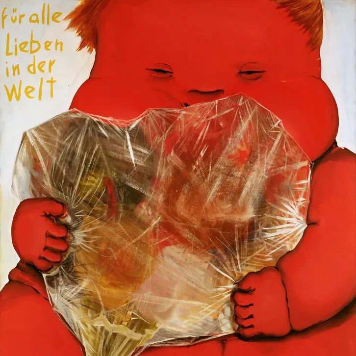 Jörg Immendorff, Für alle Lieben in der Welt, 1966